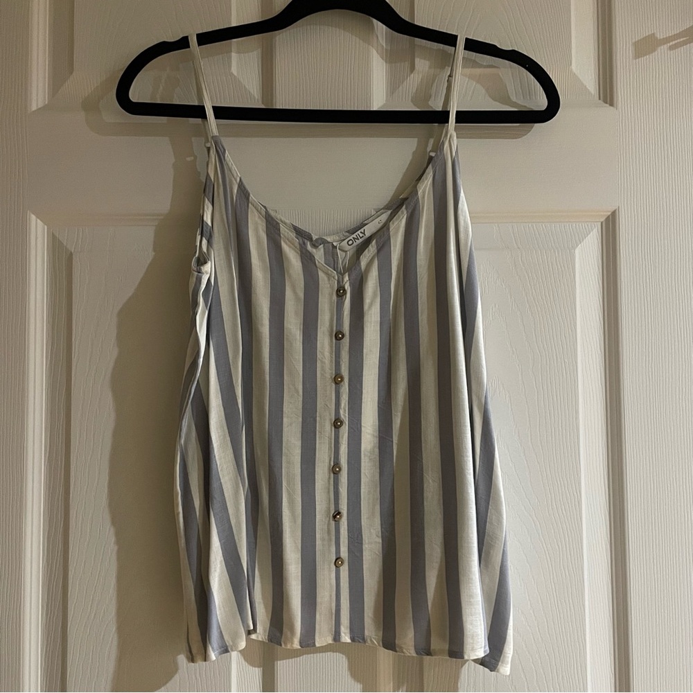ONLY Size 8 Striped Tank